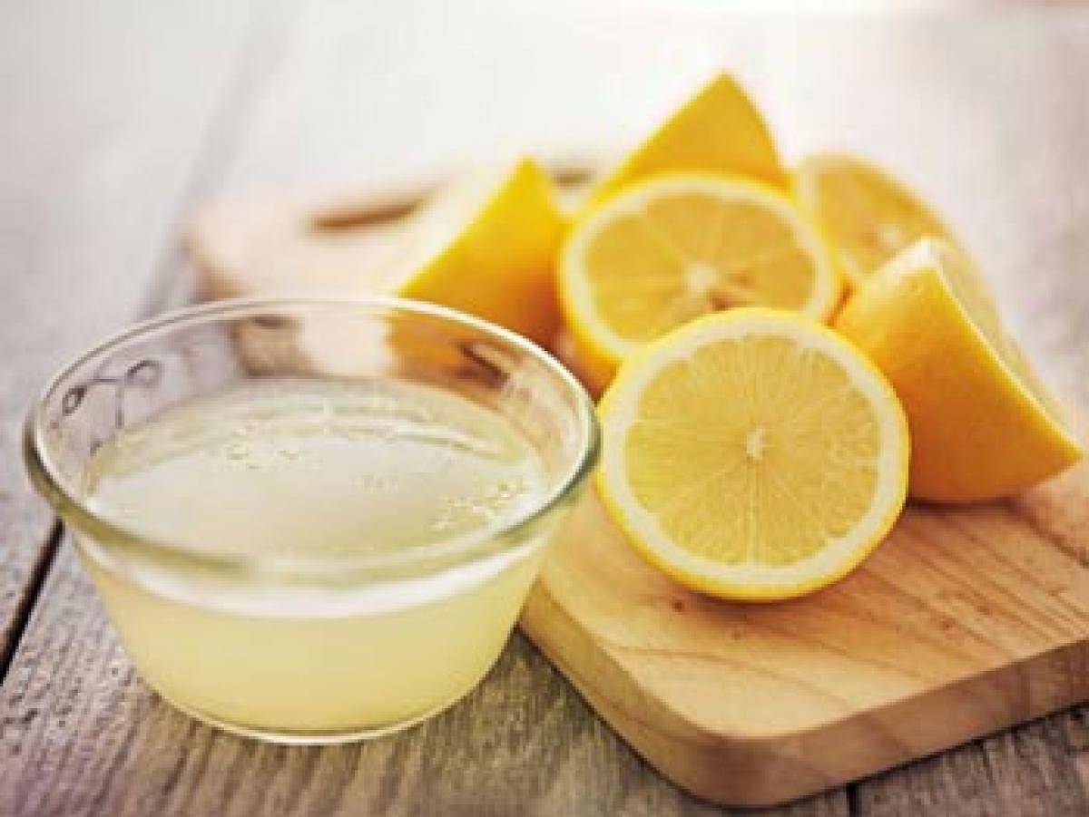 Rely on lemon to be acne-free