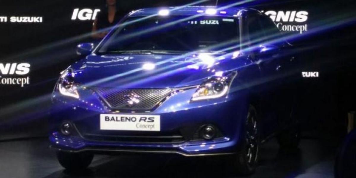 Maruti Suzuki reveals the concept Baleno RS