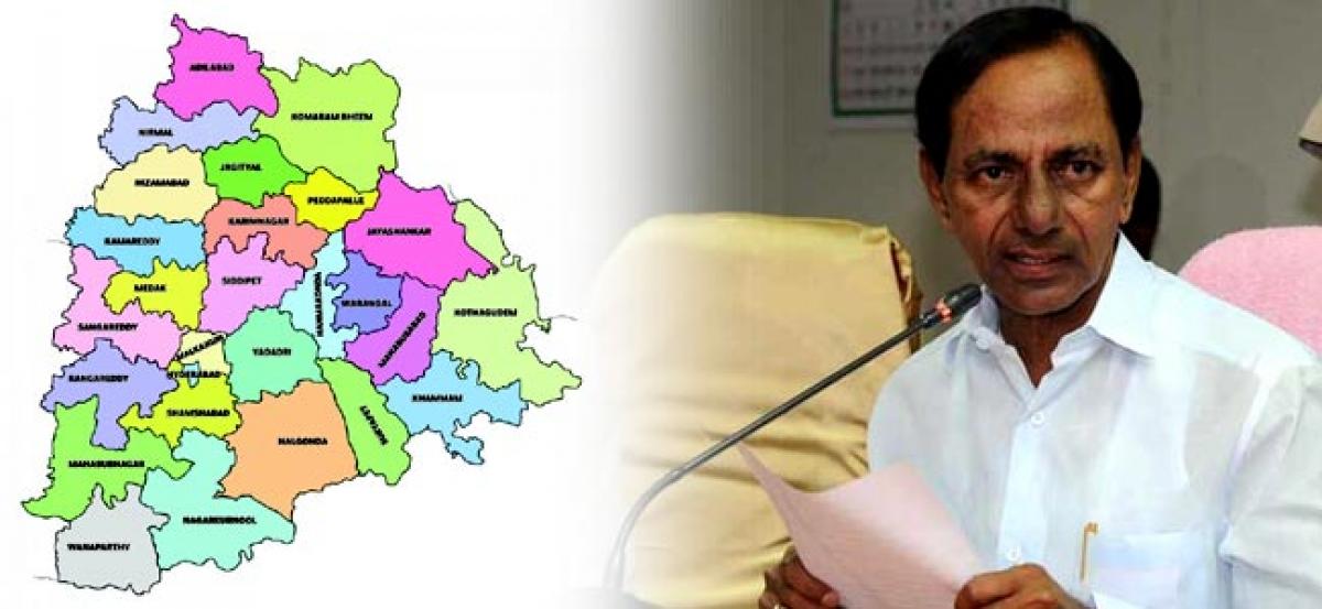 Telangana to have 21 new districts; total goes to 31