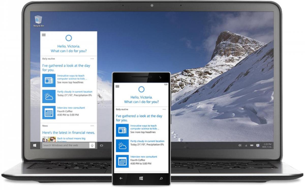 Microsoft Cortana for Windows 10 now available in India