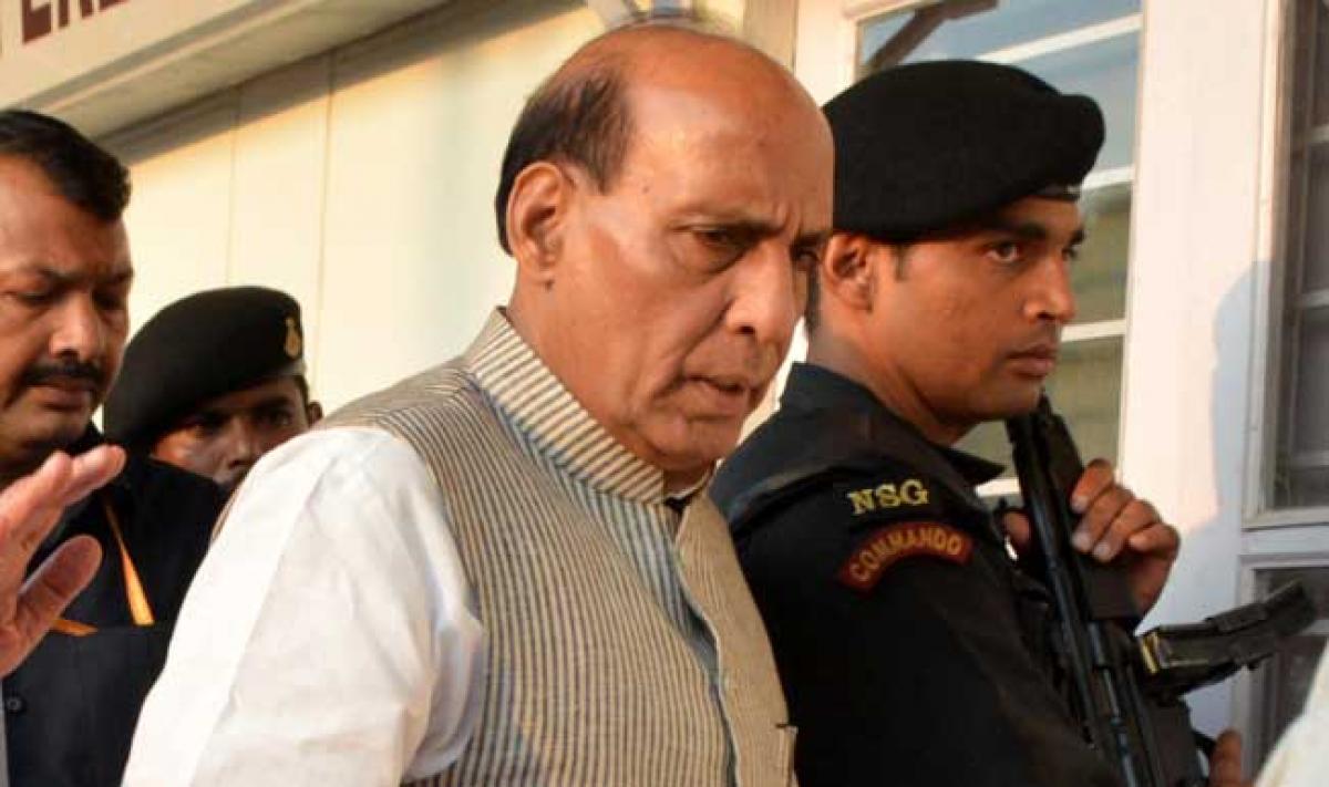 Rajnath Singh reviews border situation after BSF jawans death in J&K firing