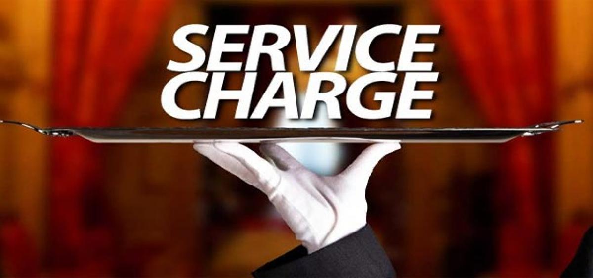 Ambiguity over service charge