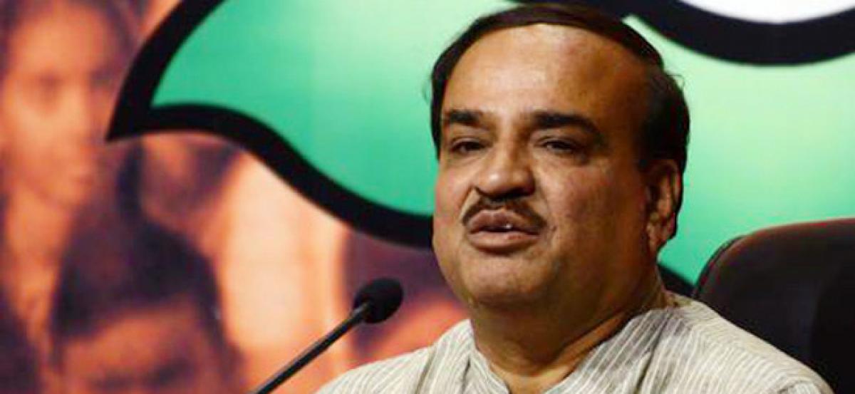 TRS govt indifferent to plight of farmers, says Ananth Kumar