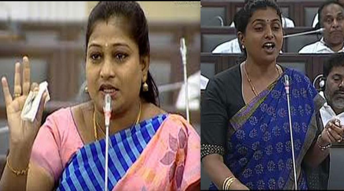 MLA Anitha to sue Roja for 1 cr