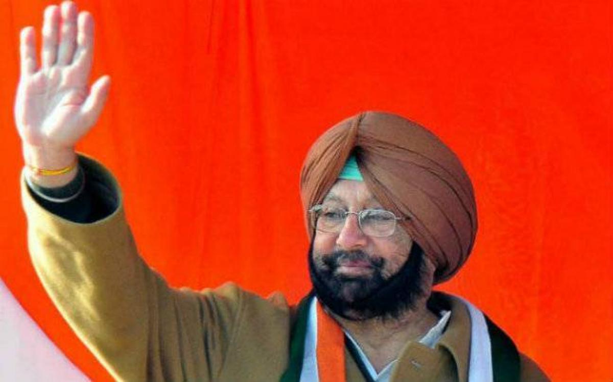 Amarinder Singh sworn-in as Punjab CM