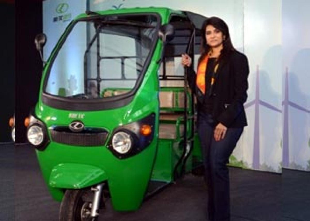 Green Mobility: Electric auto Kinetic Safar launched