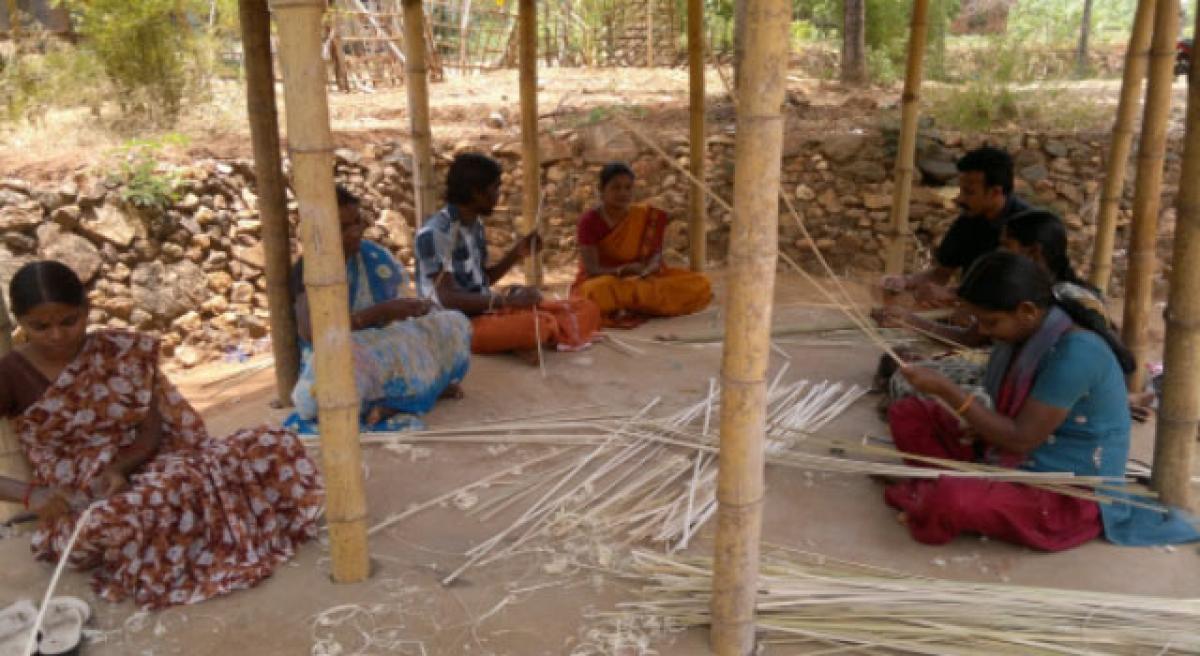 Tribal women in Attapady fight odds to make umbrellas