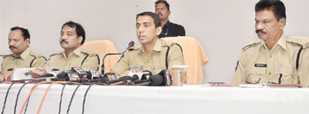 Decline in crime rate: SP