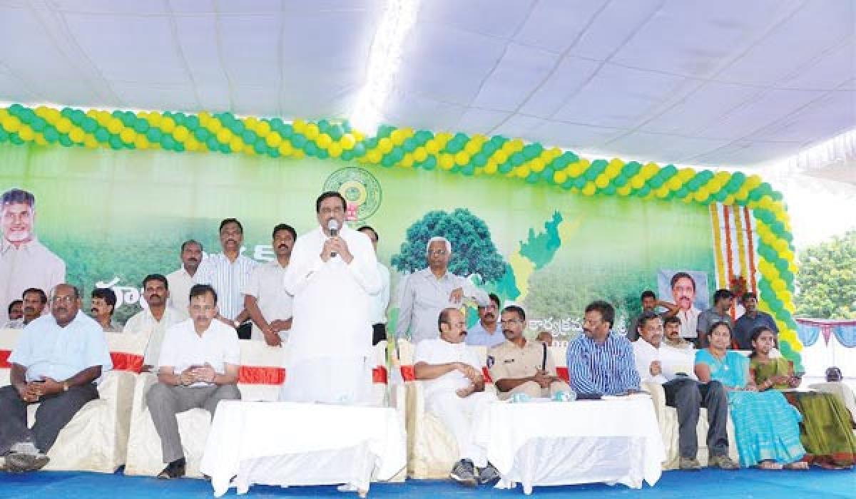 K E Krishna Murthy calls for increasing forest cover in Kurnool