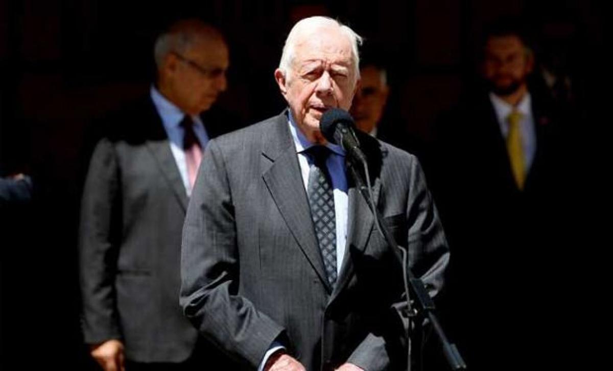 Former US President Jimmy Carter says he has cancer