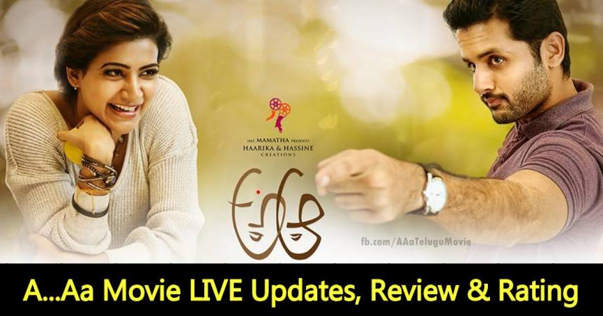 Nithiin-Trivikrams A..Aa twitter review