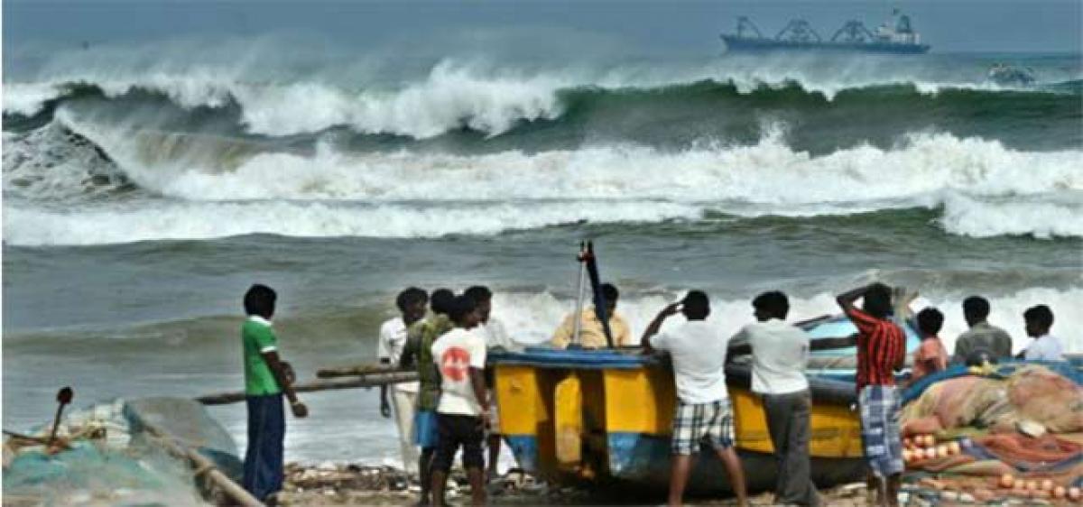 Cyclone Vardha approaching AP coast