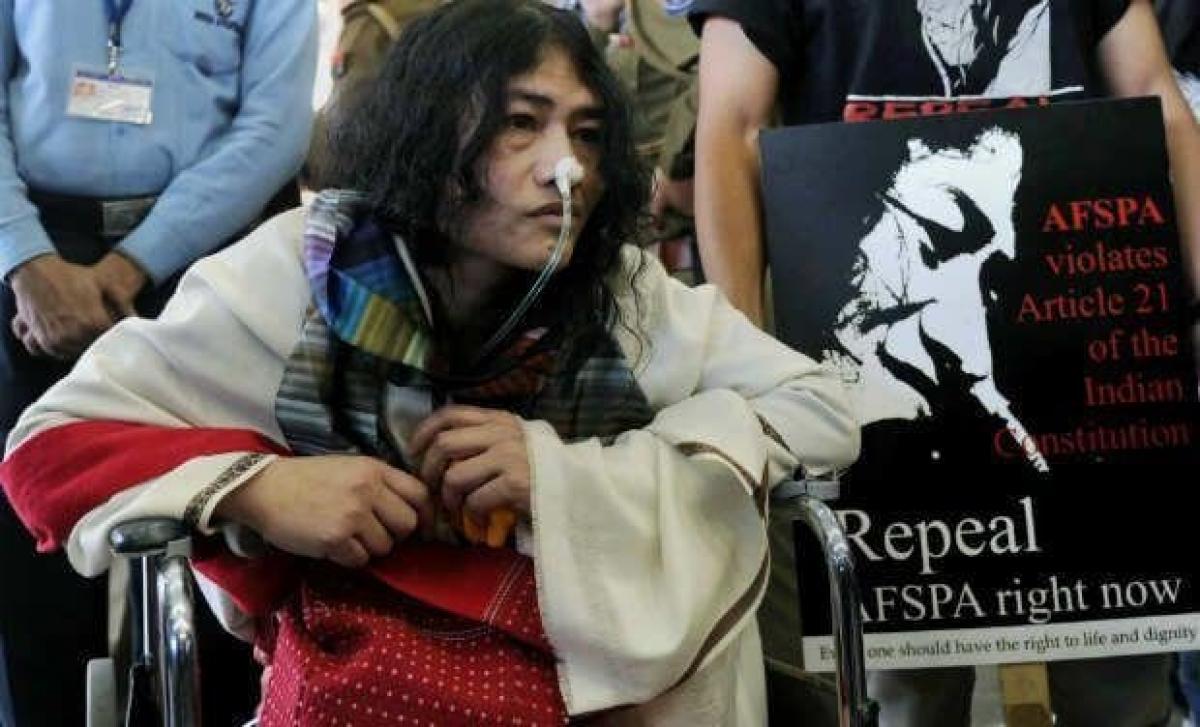 Manipuris hypnotised by muscle power of politics: Irom Sharmila