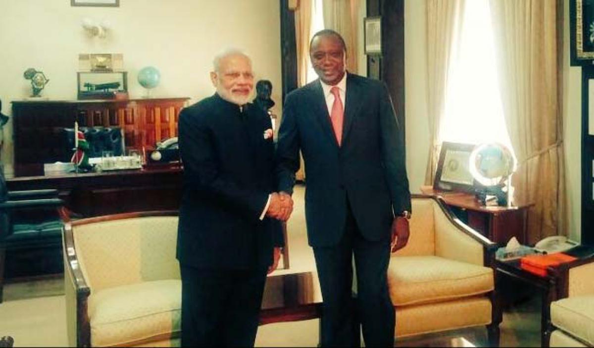 PM Modi signs 7 pacts with Kenyan President