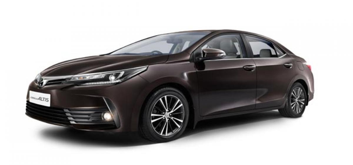 Toyota Kirloskar Motor unveils the New Corolla Altis