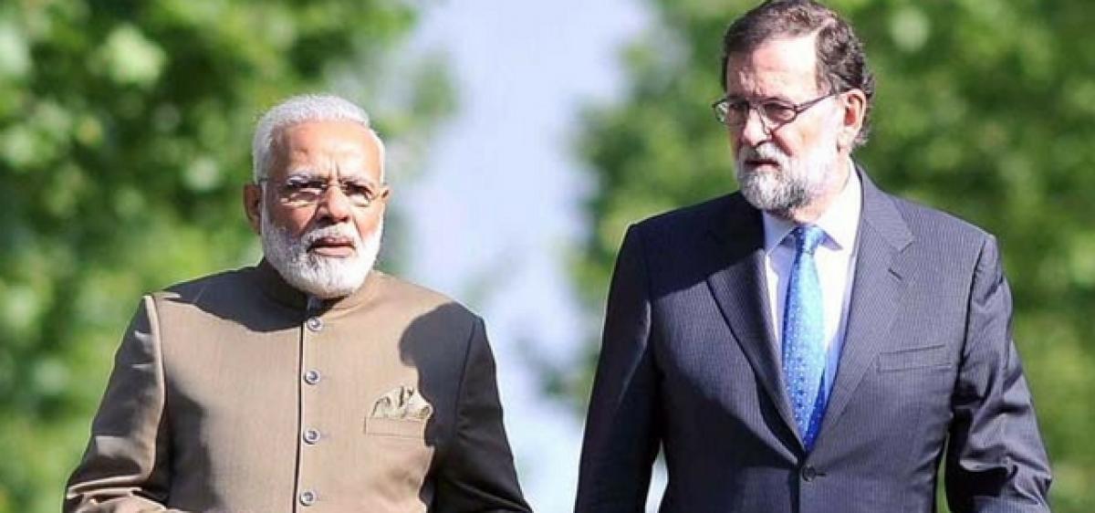 India, Spain vow to fight terrorism