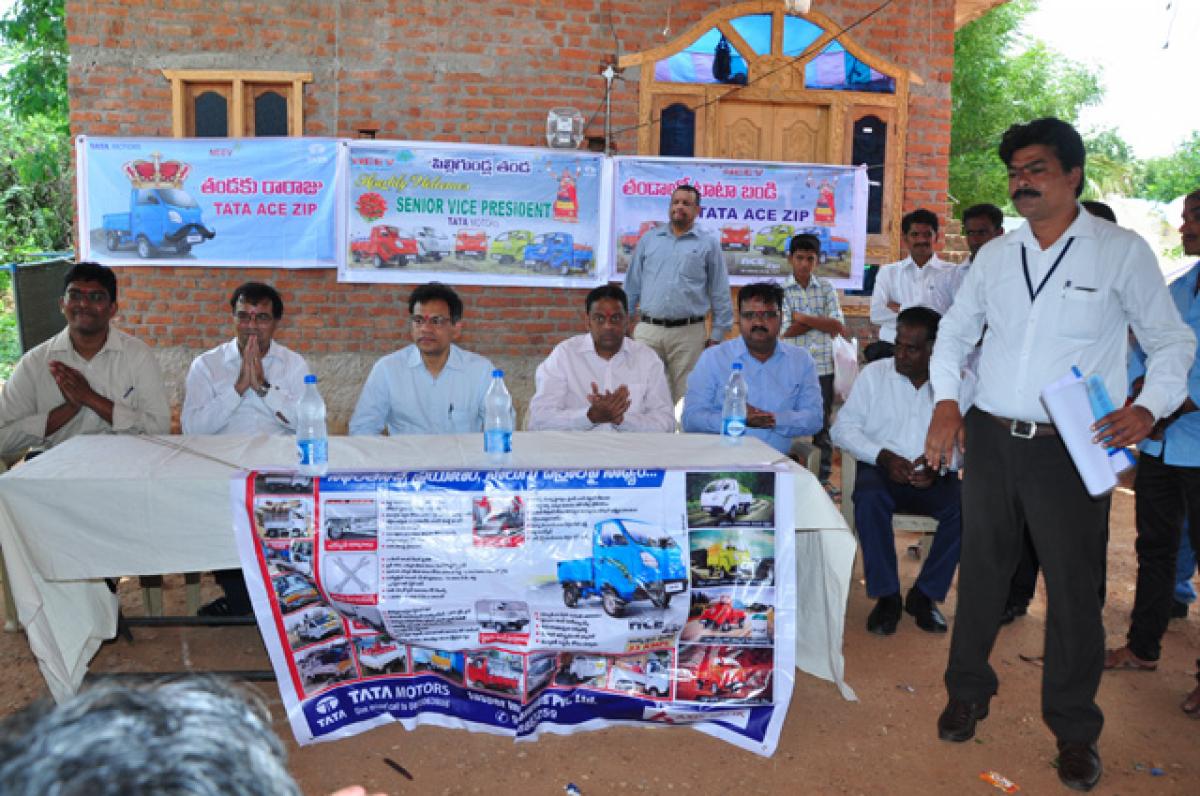 Pilligundala Tanda becomes first TATA ACE ZIP Village