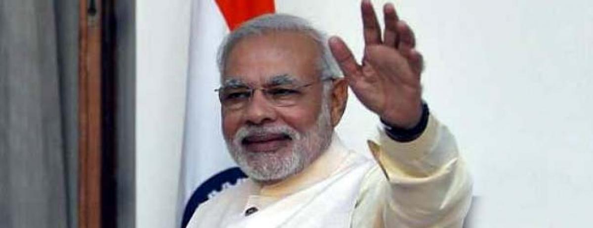 I hope Telangana State progresses to new heights: Modi