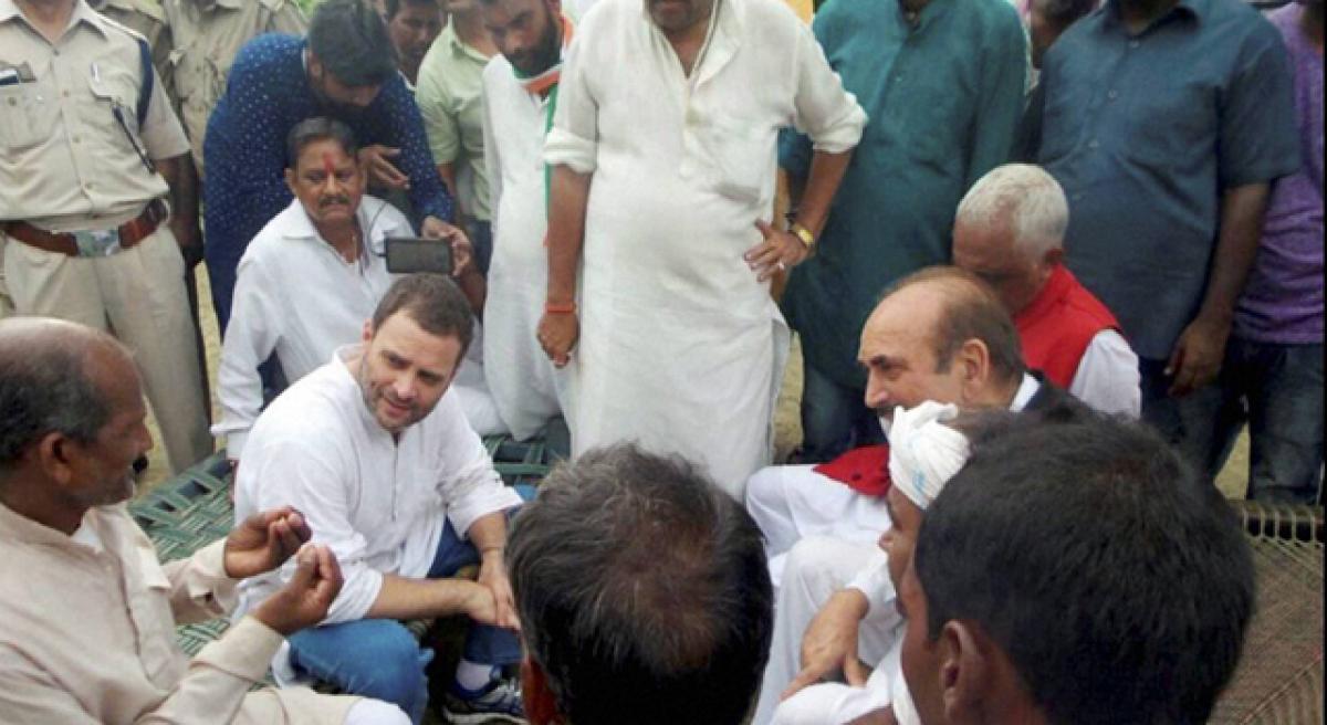 Rahul promises farm debt waiver