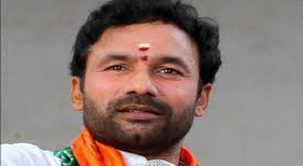 Kishan Reddy takes charge as BJPLP leader