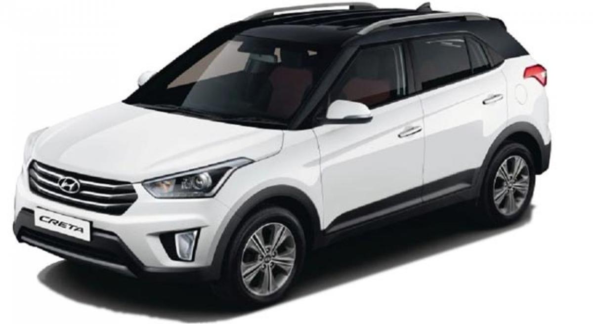 Hyundai Creta SX+ Dual tone priced from Rs 12.33 lakh