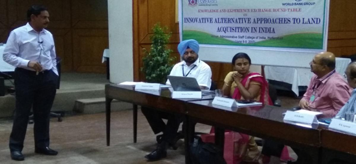 Alternative approaches to land acquisition discussed