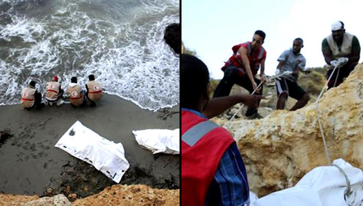 Decomposed bodies of migrants found washed up in Libya