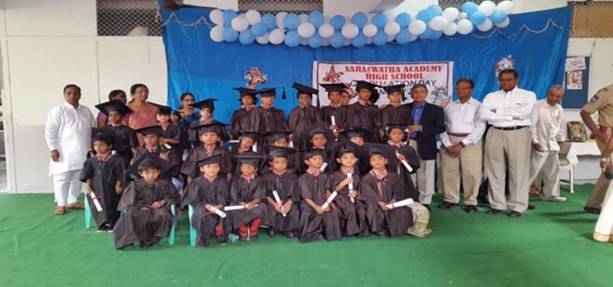 Graduation day celebrated at Saraswata Trust High School 