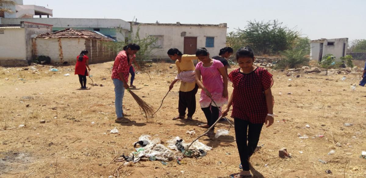 Swachh Bharat by MGIT students