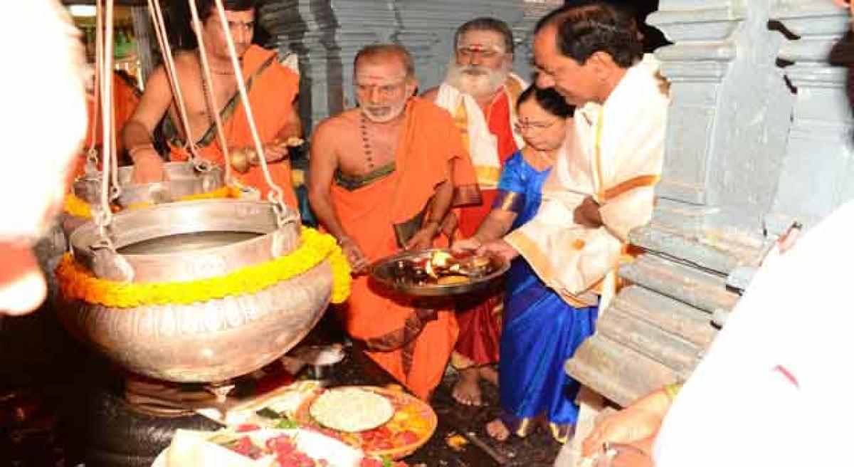 KCR fulfils his vow