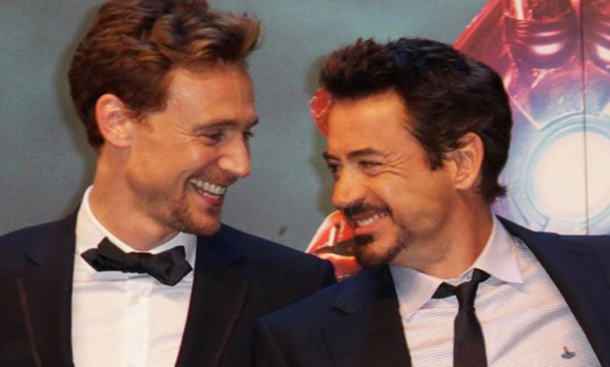 Downey Jr welcomes Tom Hiddleston to Instagram