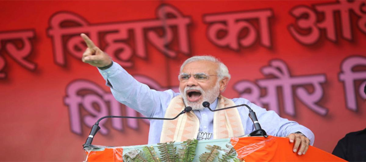 Bihar set for parivartan, assures PM Narendra Modi