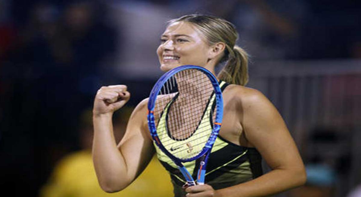 Sharapova to return as UN goodwill envoy