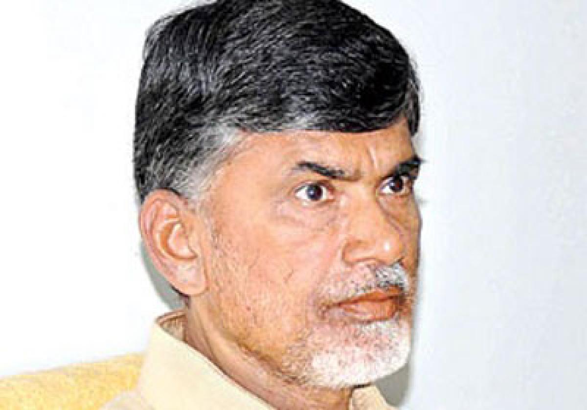 Fire accident near Chandrababus residence