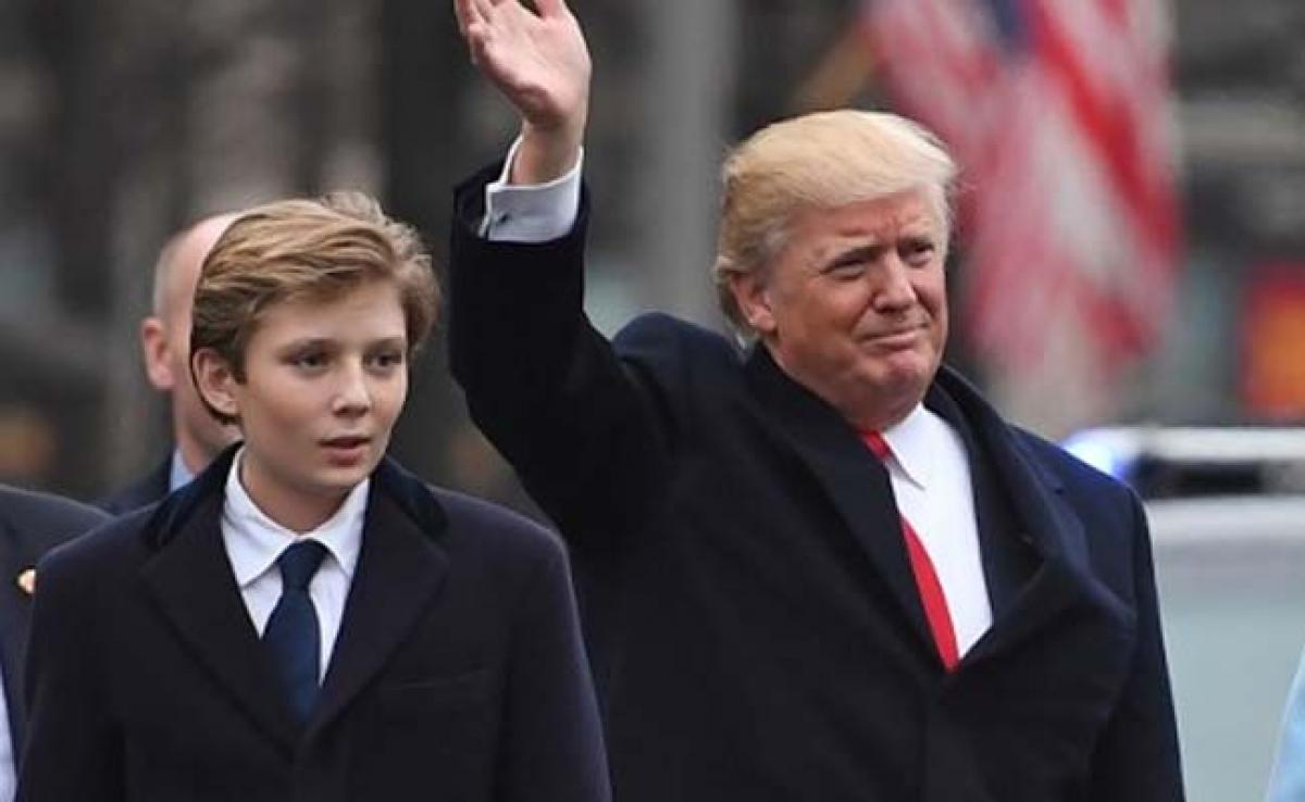 Donald Trumps Youngest Son Barron To Attend Maryland School