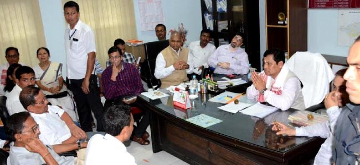 MoS Water Resources visits Assam