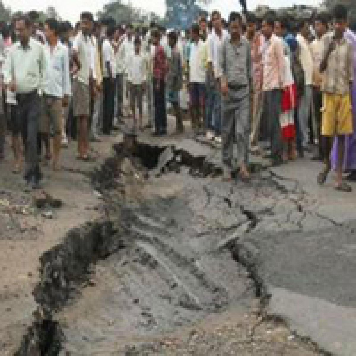 Quake hits Prakasam district