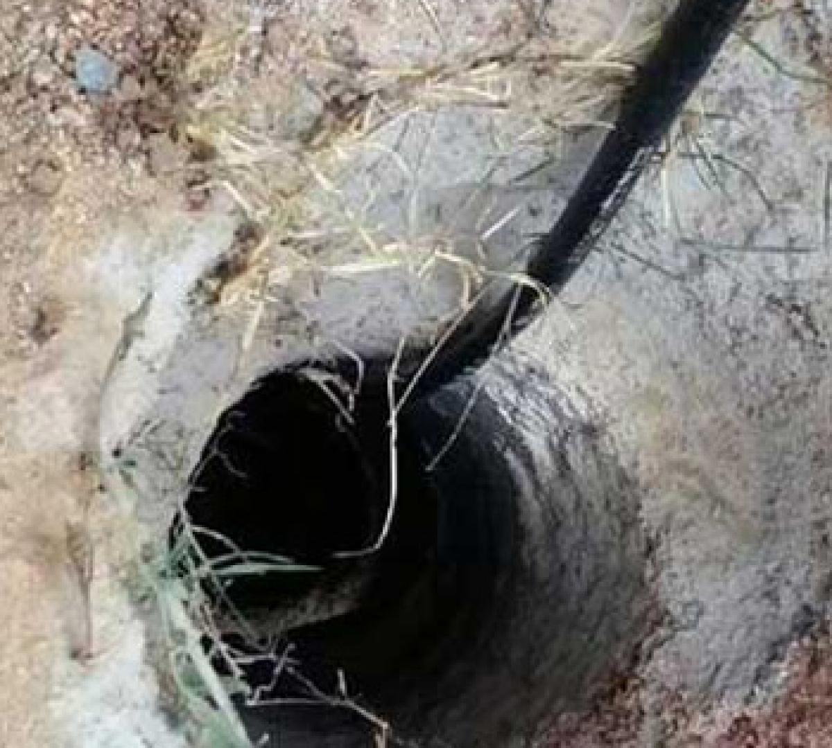 Abandoned well claims toddler’s life