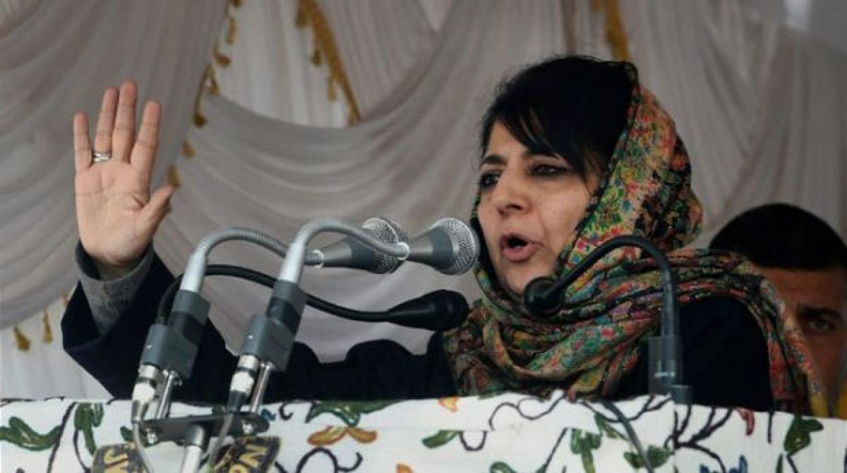 Mehbooba Mufti likely to take over as next CM of Jammu and Kashmir