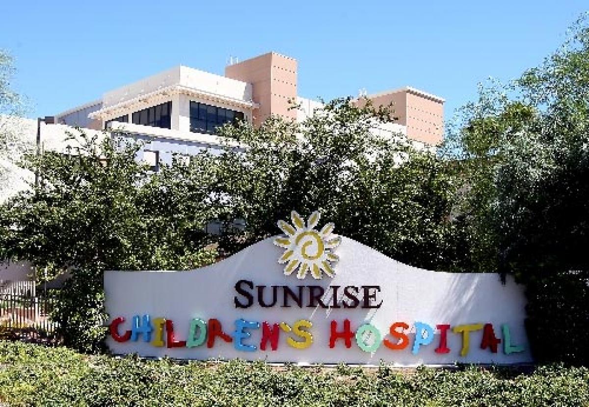 Sunrise Childrens Hospital opened