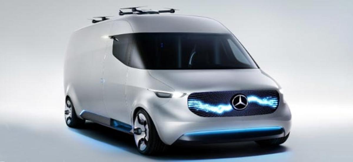 2017 CES: Mercedes-Benz Vision Van Concept Steals Spotlight