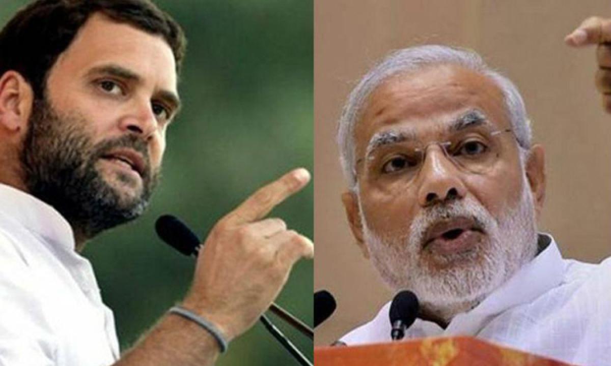 Rahul Gandhi attacks PM Modi accusing him of practising TRP politics