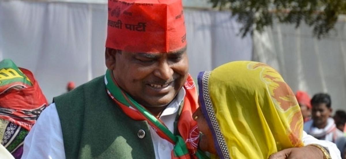 Defending Gayatri Prajapati shows Mulayam Singh Yadavs anti-woman stance: BJP