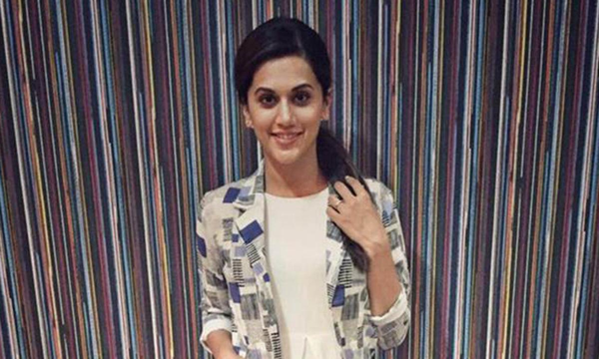 Taapsee Pannu is gearing up for her upcoming movie Ghazi release