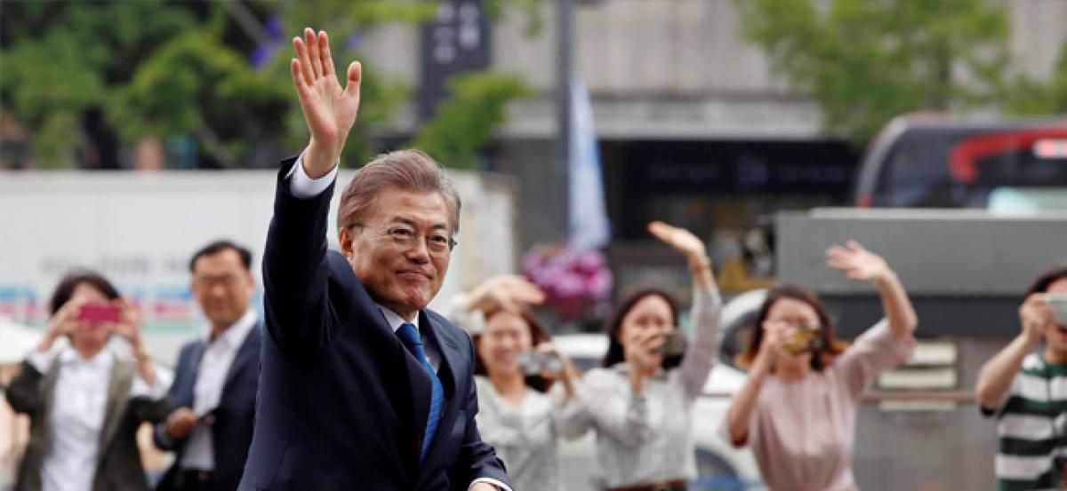 Moon Jae-in sworn in as South Koreas President