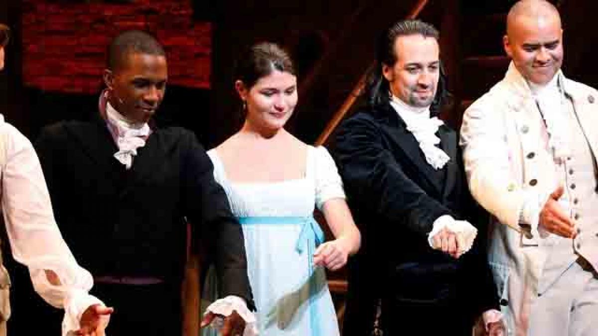 Lin-Manuel Miranda bids goodbye to Broadway hit Hamilton