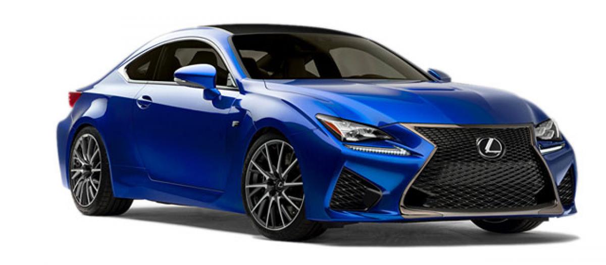 Lexus RC-F available in India on special order