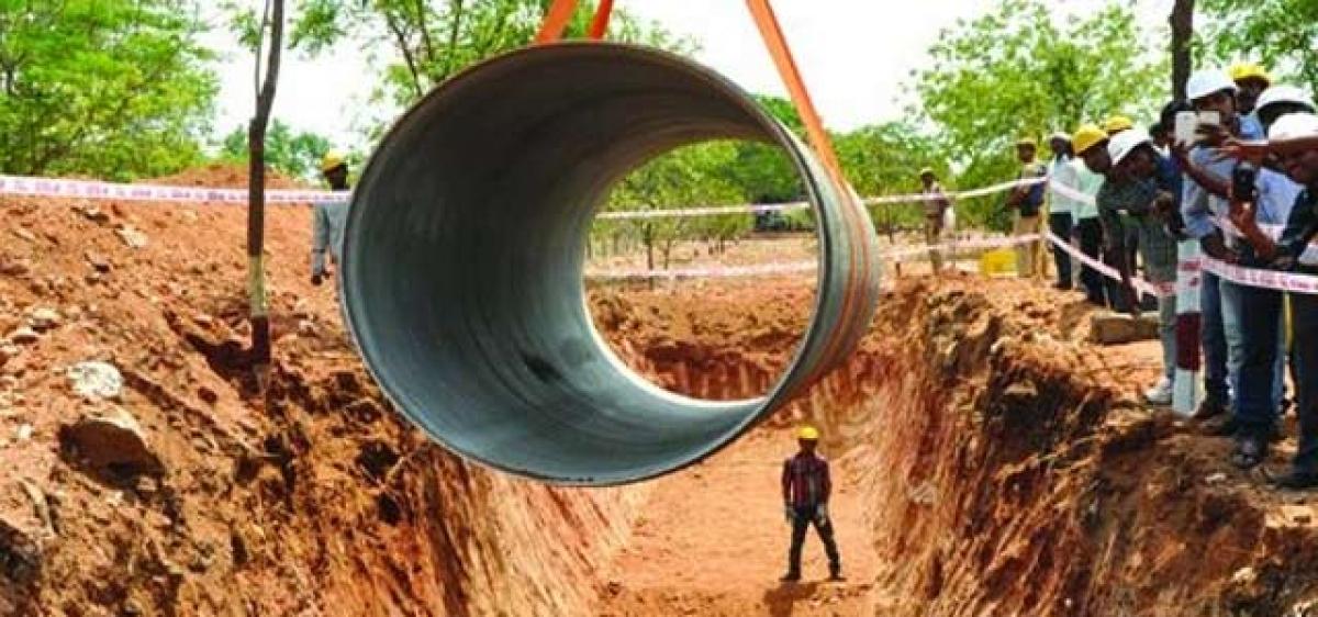 Hyderabad to have 945 km new pipelines