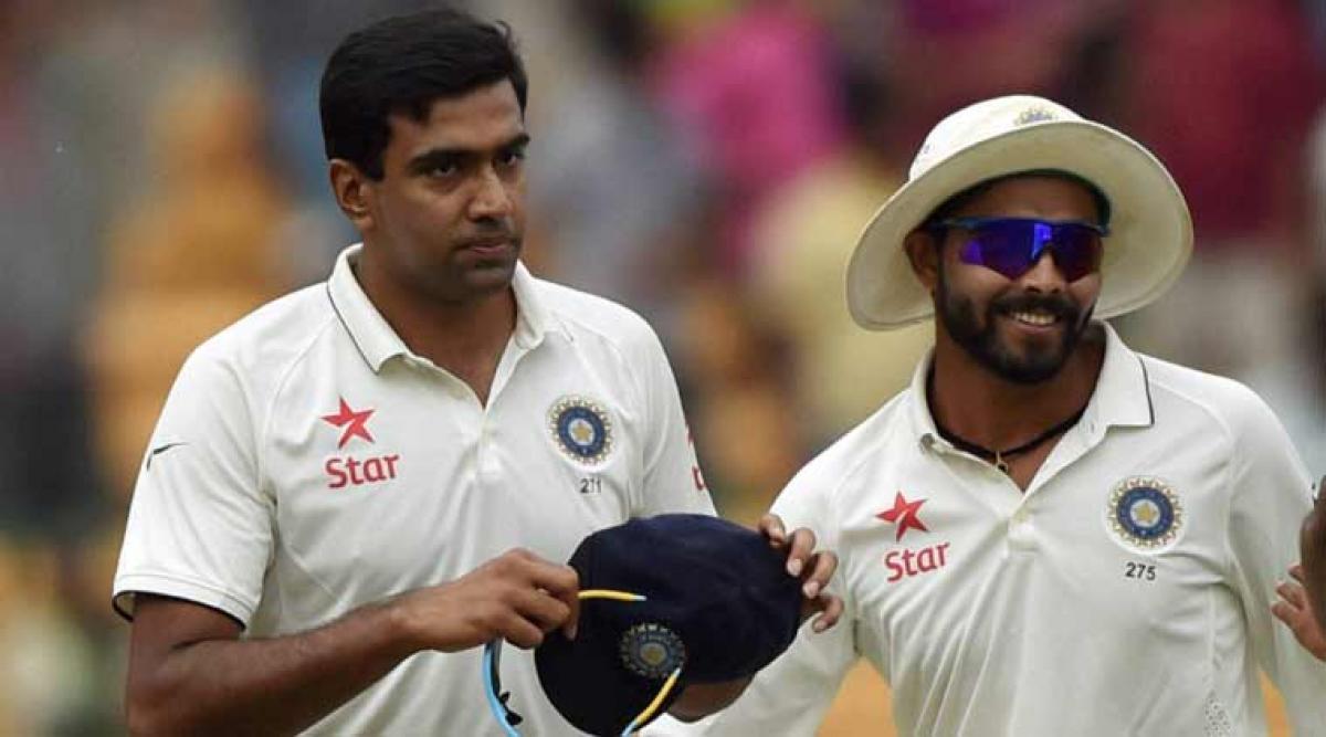 Ashwin, Jadeja together rank on top in ICC Test rankings