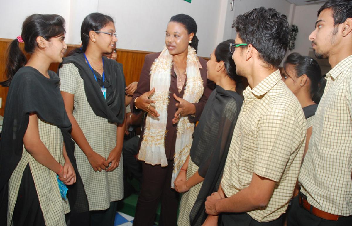 Talk on Peace and Harmony enlightens students